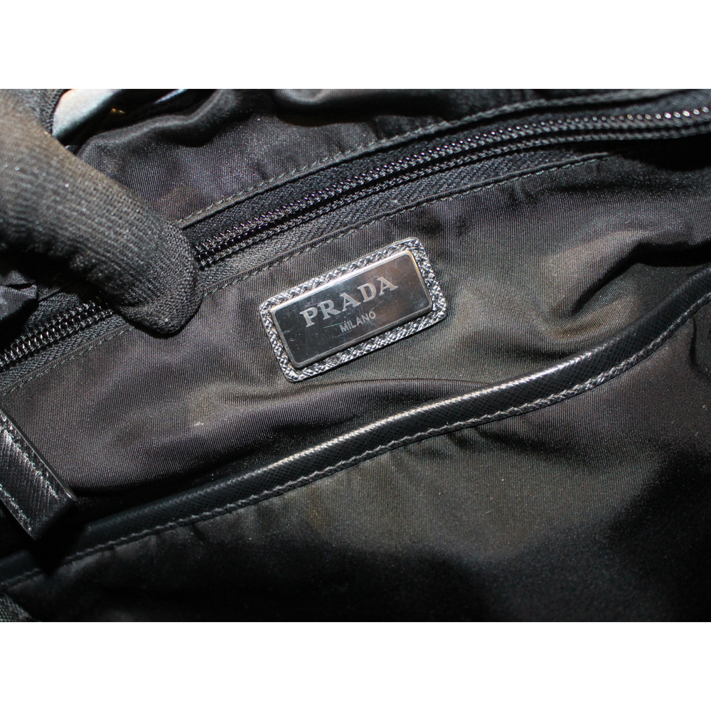 Prada Rucksack Backpack Gray Blue Camouflage Nylon - image 7